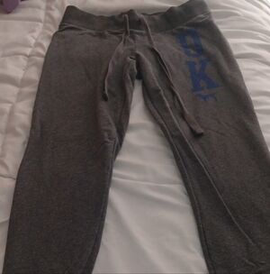 PINK Victoria's Secret Gray and Blue University of Kentucky Leggings